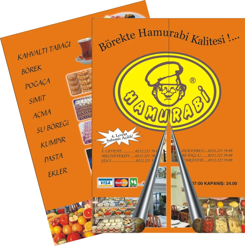 Hamurabi Broşür & El İlanı