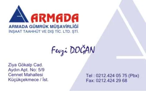 Armada Kartvizit Tasarımı