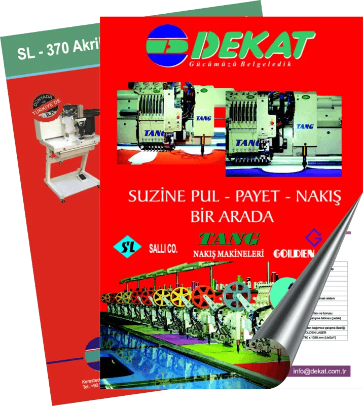 Dekat Katalog Tasarımı