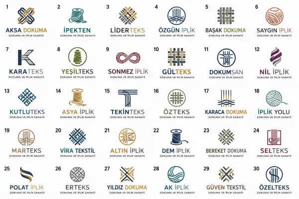 Dokuma Ve İplik Sanayii Logo Tasarımları