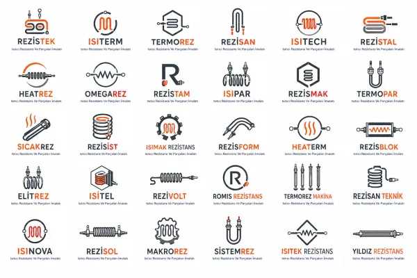 Isıtıcı Rezistans Ve Parçaları İmalatı Logo Tasarımları