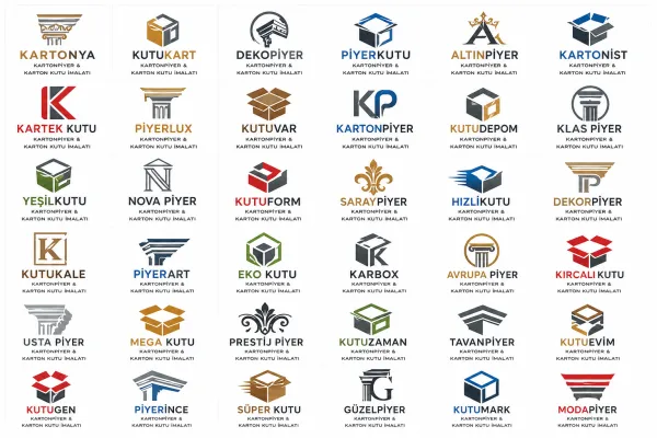 Kartonpiyer Ve Karton Kutu İmalatı Logo Tasarımları
