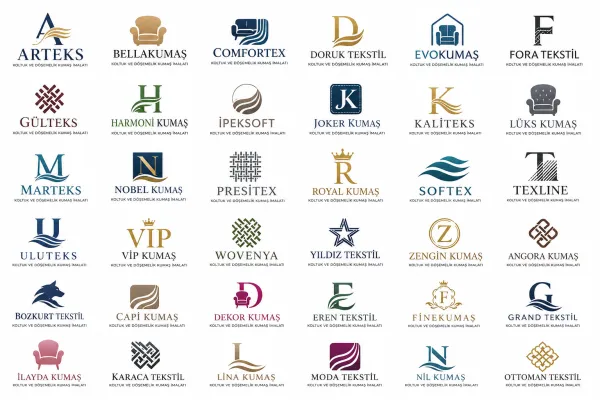 Koltuk Ve Döşemelik Kumaş İmalatı Logo Tasarımları