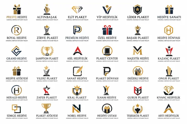 Kurumsal Hediyelik Ve Plaket İmalatı Logo Tasarımları