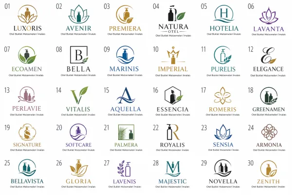 Otel Buklet Malzemeleri İmalatı Logo Tasarımları