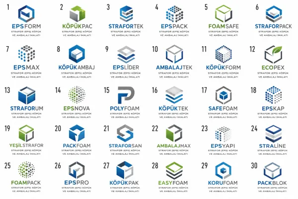 Strafor (EPS) Köpük Ve Ambalaj İmalatı Logo Tasarımları