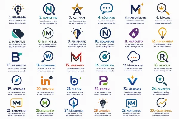 Ticari Marka Ve İsim Bulma Danışmanlığı Logo Tasarımları