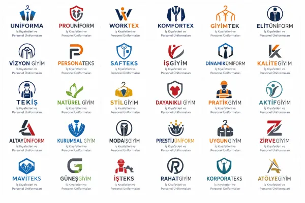 İş Kıyafetleri Ve Personel Üniformaları Logo Tasarımları