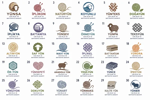 Yün İplik Ve Battaniye Sanayii Logo Tasarımları