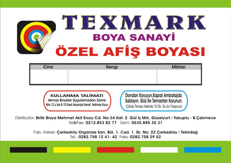 Etiket Çalışması