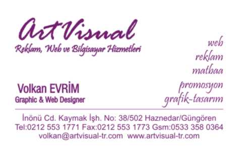 Kartvizit Çalışması