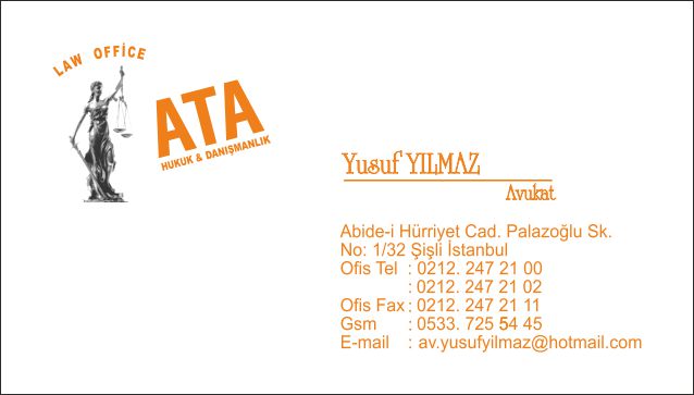 Kartvizit Çalışması