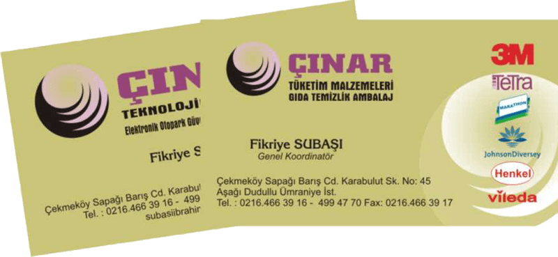 Kartvizit Çalışması