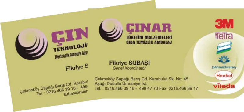 Kartvizit Çalışması