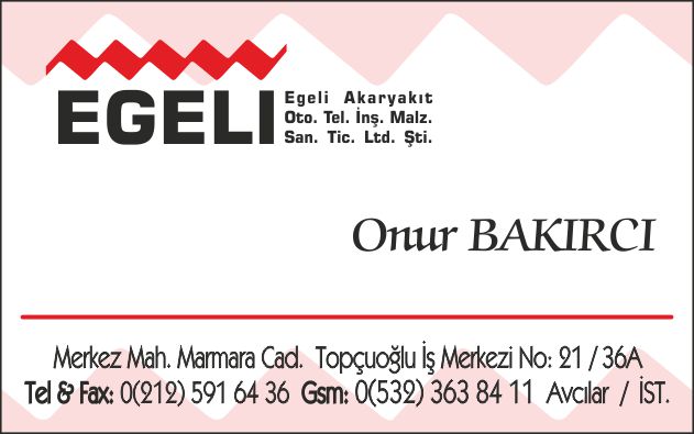Kartvizit Çalışması