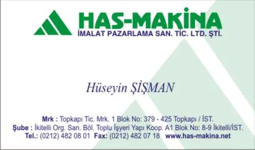 Kartvizit Çalışması