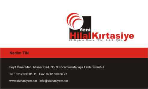 Kartvizit Çalışması