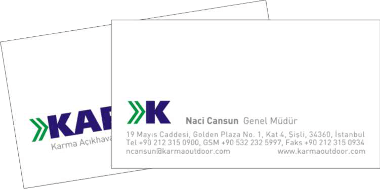 Kartvizit Çalışması