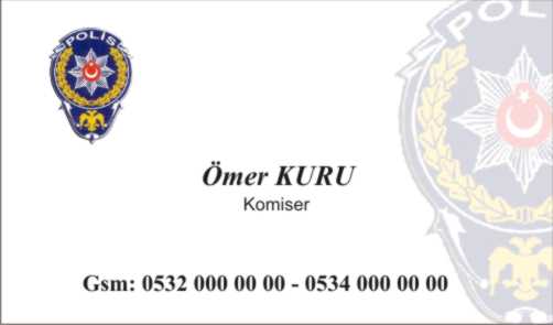 Kartvizit Çalışması