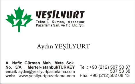Kartvizit Çalışması