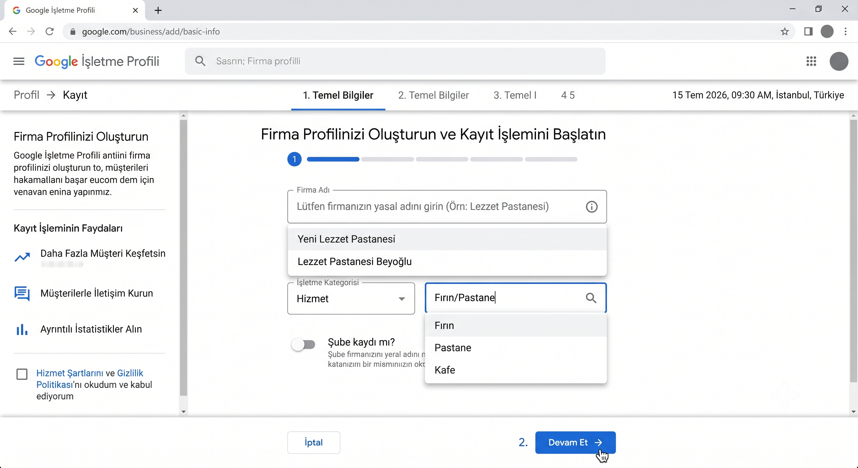 Google Harita & Yerel SEO