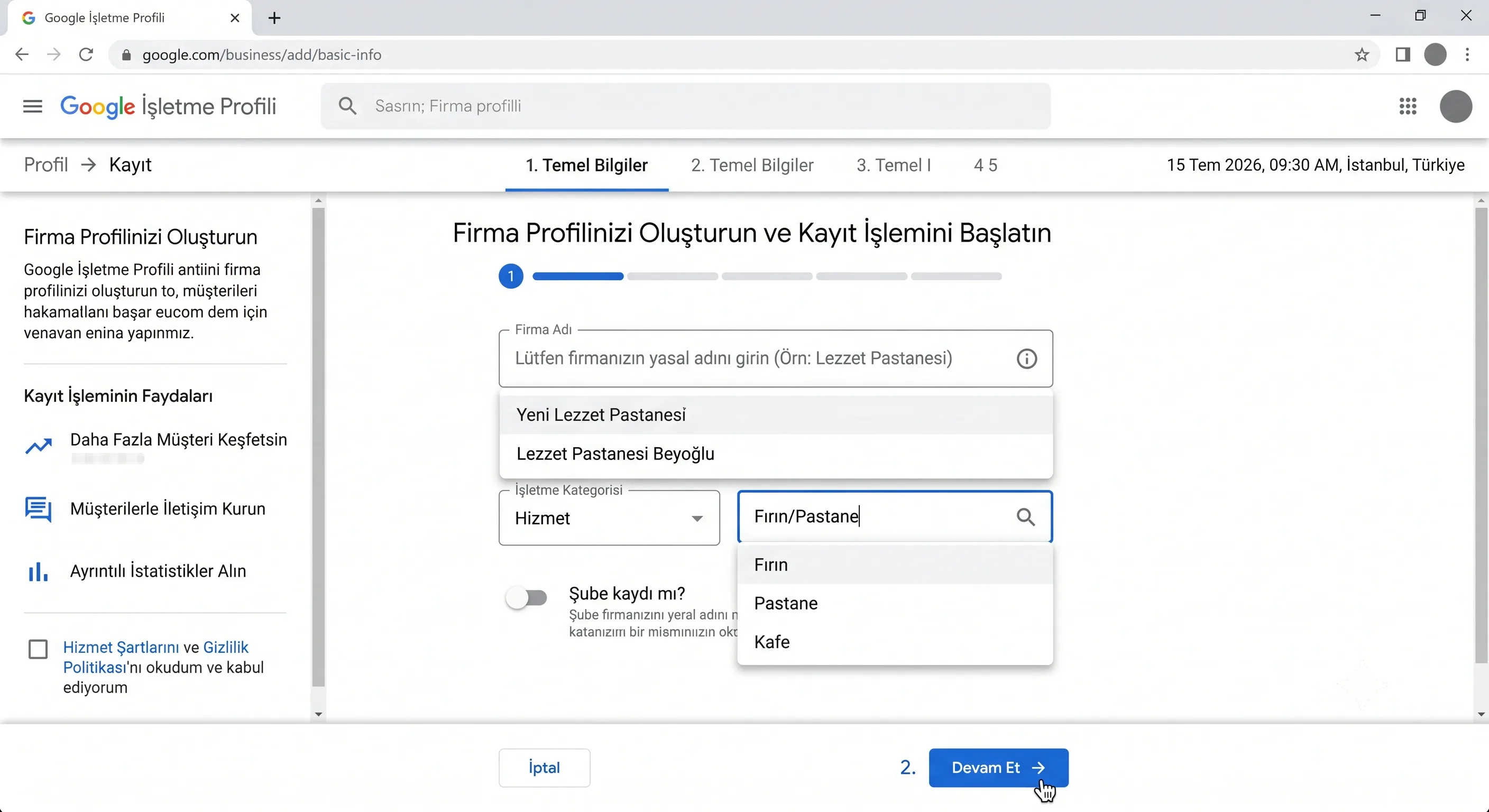 Google Harita & Yerel SEO