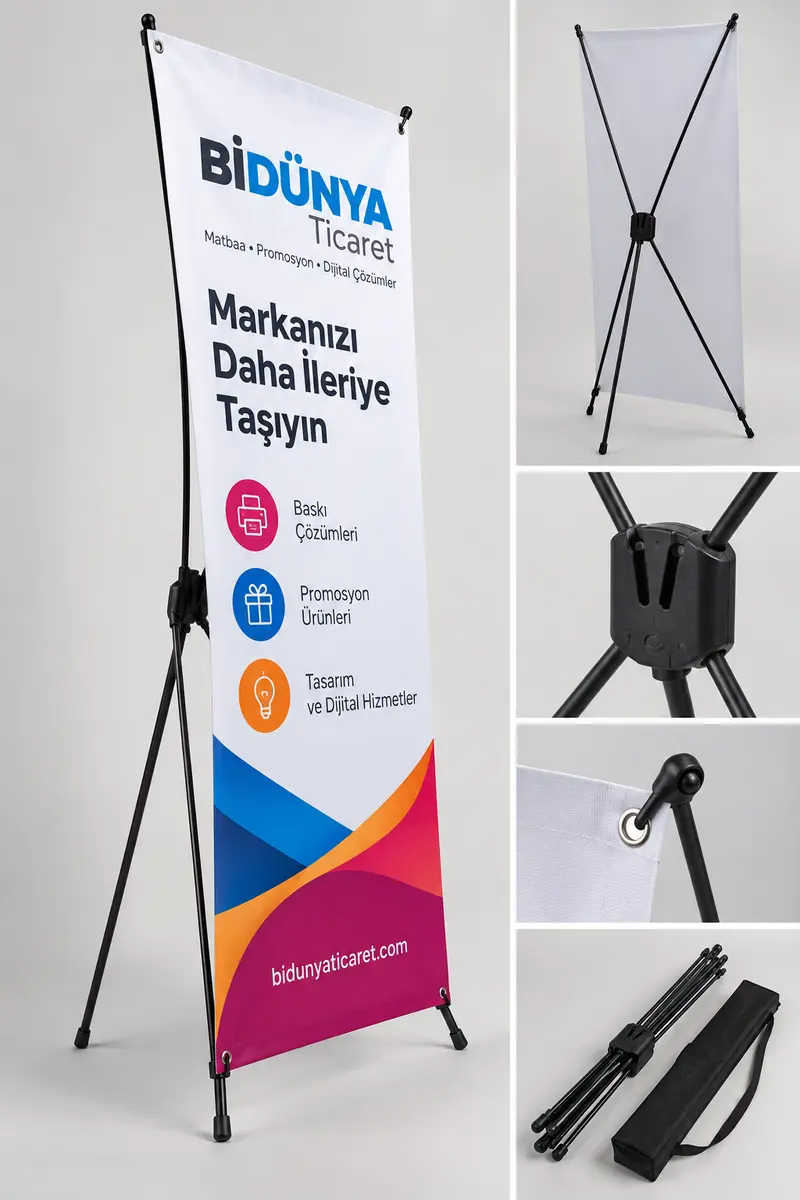 Roll-Up Banner Büyük Boy (100x200cm)