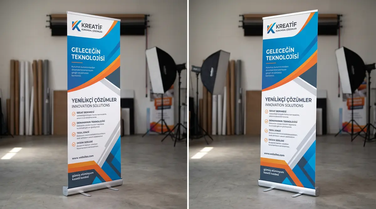 Roll-Up Banner (85x200cm)