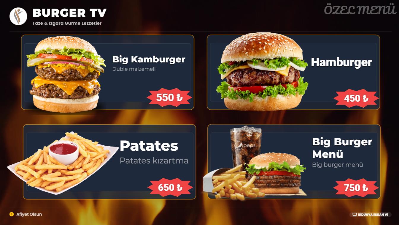 4lü Hamburger